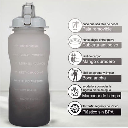 Termo Motivacional Negro - Gris