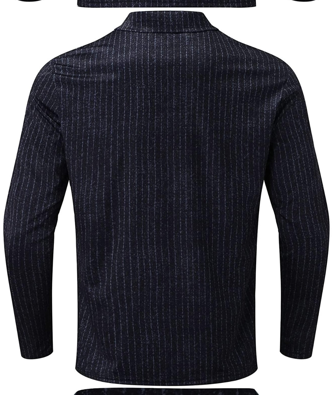 Pre-Sale Long Sleeve Polo Shirt Casual Black