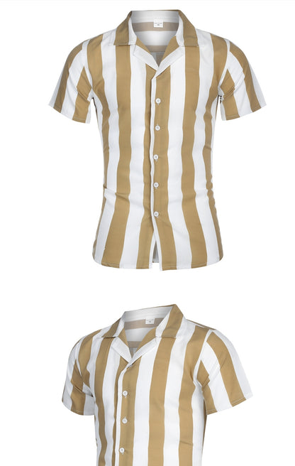 Pre-Sale Long Sleeve Casual Polo Shirt Beige