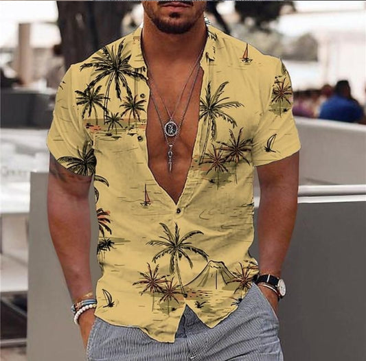 Pre-Sale Long Sleeve Casual Polo Shirt Beige