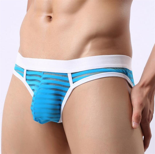 Jockstraps Transparente Azúl K269