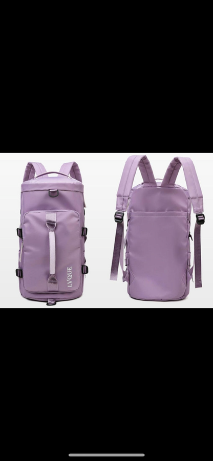 Mochila Impermeable-Multifuncional, Color Morado lila K143