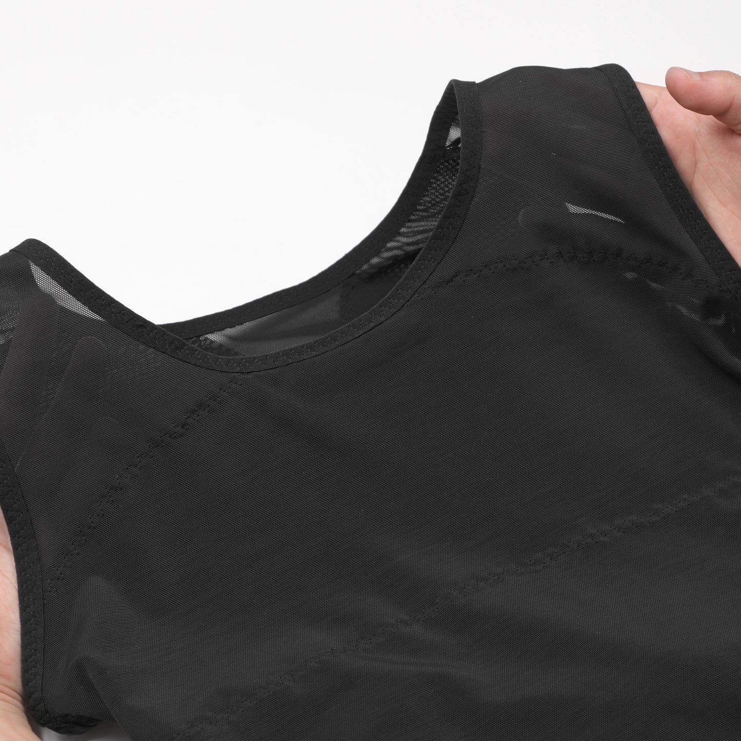 Camisa Moldeadora para Hombre - 001 - Negra