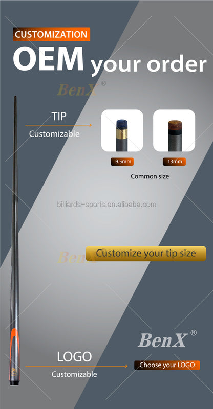 Carbon Fiber Billiard Cues