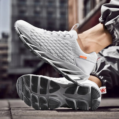 Tenis Deportivos Flexibles - Blanco K190