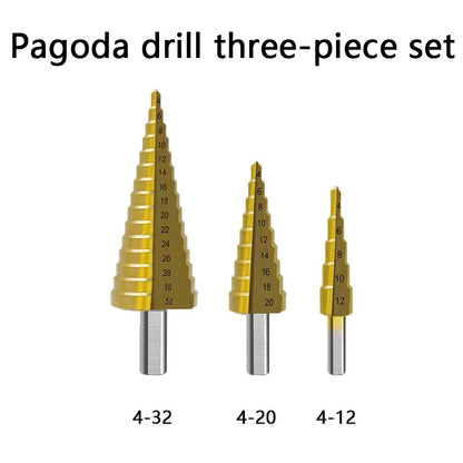 Juego de Brocas Dentadas de Acero de Alta velocidad S017