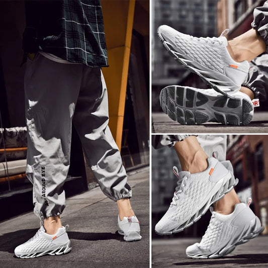 Tenis Deportivos Flexibles - Blanco K190