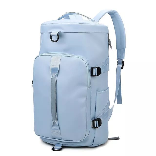 Mochila Impermeable-Multifuncional, Color celeste K143
