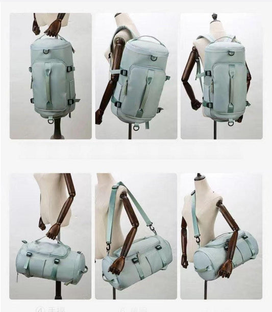 Waterproof-Multifunctional Backpack, Light blue color