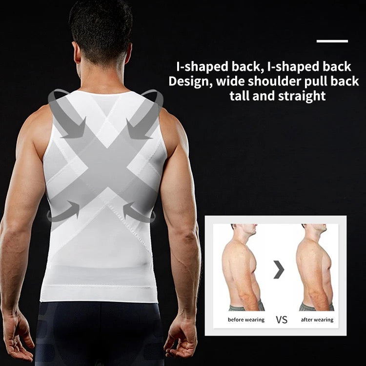 Camisa Moldeadora para Hombre - 002 - Blanco