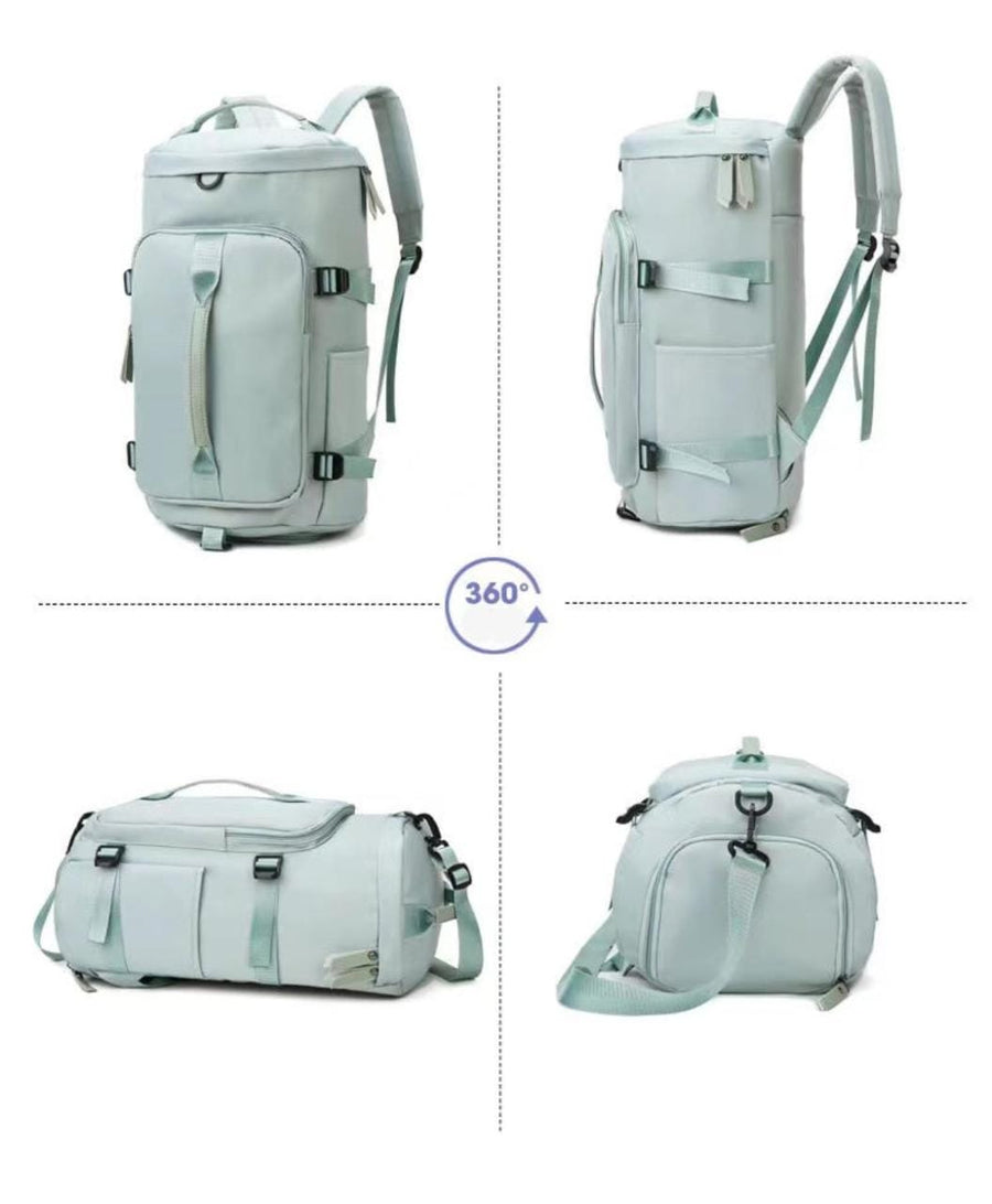 Mochila Impermeable-Multifuncional, Color Verde K143